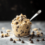 Edible Cookie Dough for One