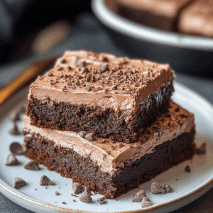 French Silk Brownies