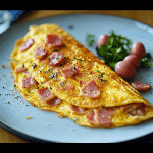 Ham and Cheese Omelette