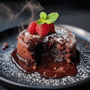 Molten Lava Cake for One