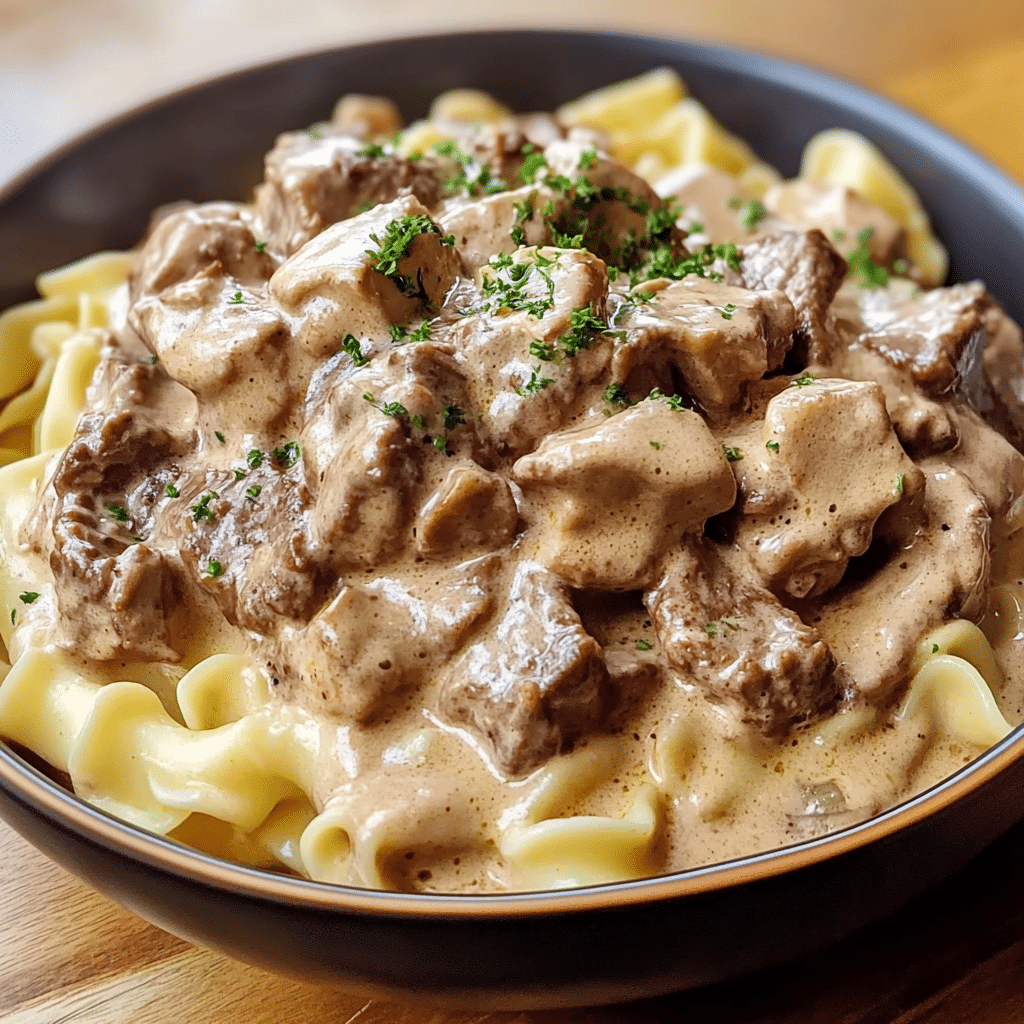 Old Fashioned Beef Stroganoff Recipe