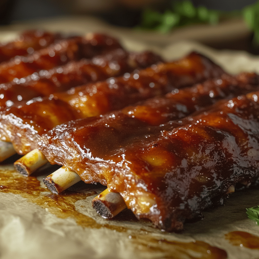 Oven-Baked Barbecue Ribs