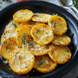 Parmesan Baked Yellow Squash