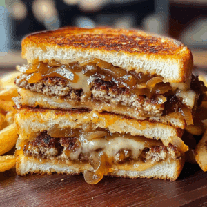 Patty Melt with Caramelized Onions