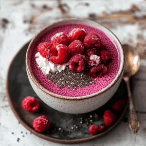 Raspberry Chia Pudding