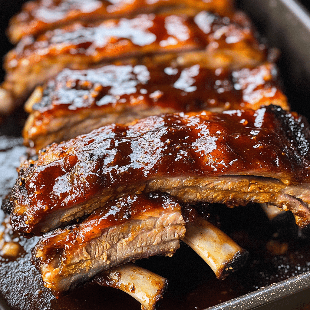 Slow Cooker BBQ Ribs