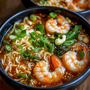 Spicy Shrimp Ramen