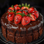 Strawberry Chocolate Cake