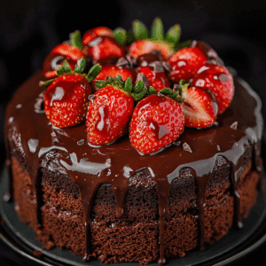 Strawberry Chocolate Cake