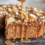 Apple Coffee Cake With Apple Cider Glaze