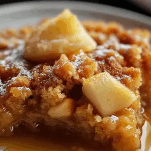 Apple Dump Cake