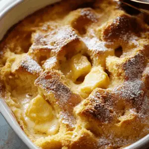 Bread and butter pudding