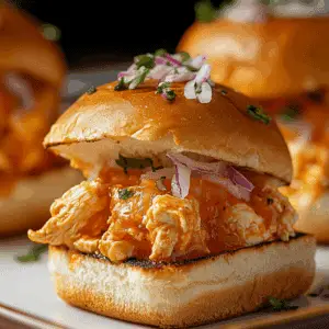 Buffalo Chicken Sliders