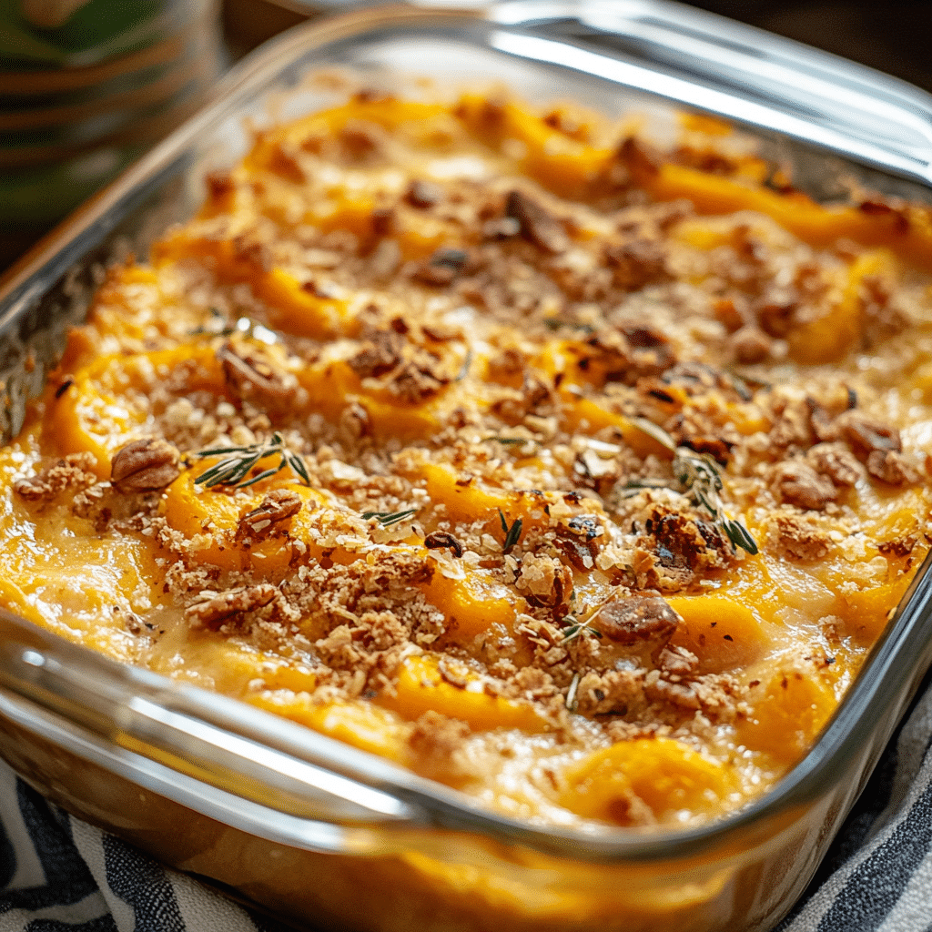 Butternut Squash Casserole