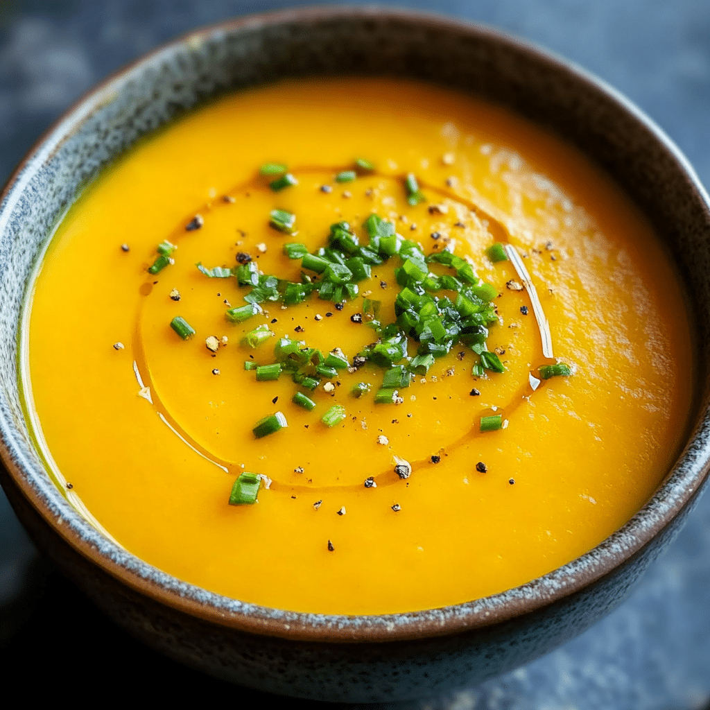 Carrot Ginger Soup