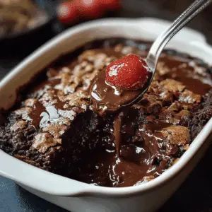 Chocolate self-saucing pudding