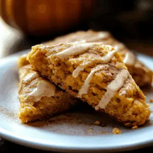 Cinnamon Pumpkin Scones
