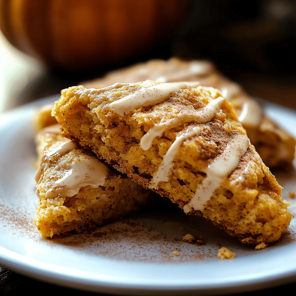 Cinnamon Pumpkin Scones