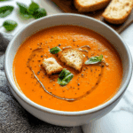 Easy Creamy Vegan Tomato Soup