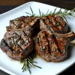 Grilled Rosemary Lamb Chops Recipe