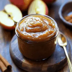 Homemade Slow Cooker Maple Apple Butter