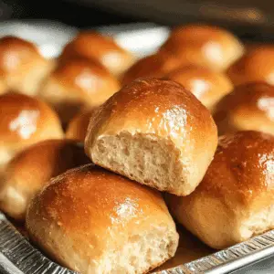 Honey Whole Wheat Dinner Rolls