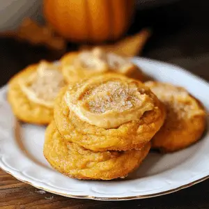 Melt In Your Mouth Pumpkin Cookies