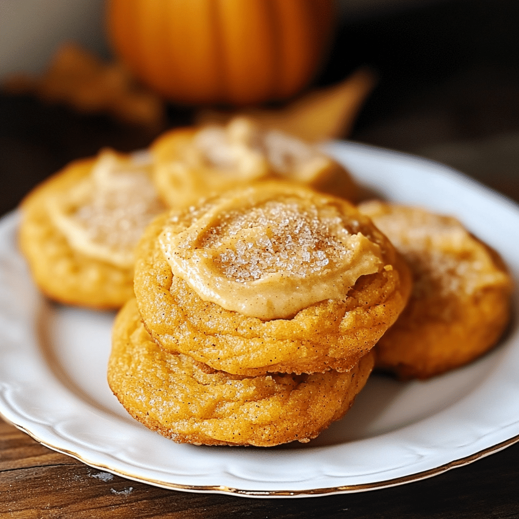 Melt In Your Mouth Pumpkin Cookies
