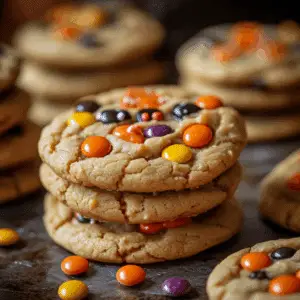 Monster Mash Halloween Candy Cookies