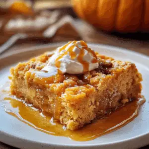 One-Pan Pumpkin Dump Cake