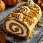Pumpkin Cheesecake Roll