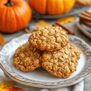 Pumpkin Oatmeal Cookies