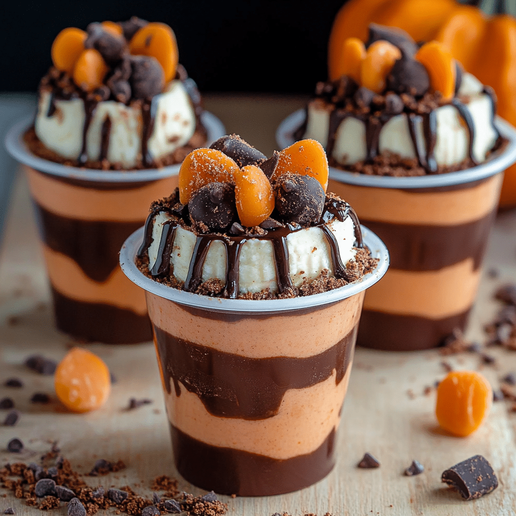 Pumpkin Patch Dirt Cups