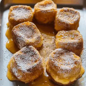 Pumpkin Spice French Toast Poppers