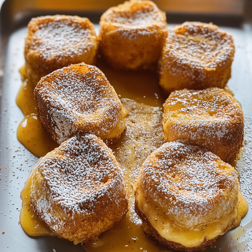 Pumpkin Spice French Toast Poppers