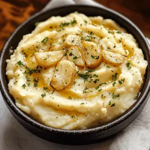 Roasted Garlic Mashed Potatoes