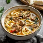 Sausage Tortellini Soup