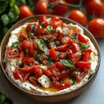Savory Italian Tomato Bruschetta Dip