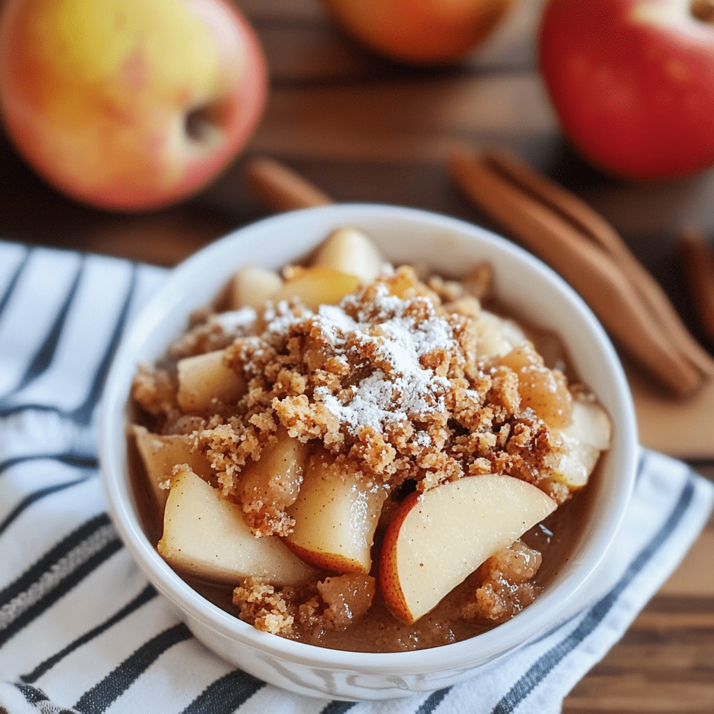 Slow Cooker Apple Pear Crisp
