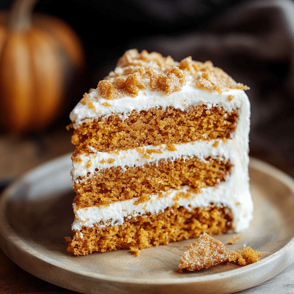 Vegan Pumpkin Spice Cake