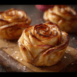 Apple Rose Pastry Blooms