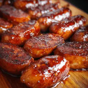 BBQ brown sugar sausage