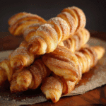 Crescent Roll Cinnamon Twists