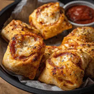 Crispy Air Fryer Pizza Rolls
