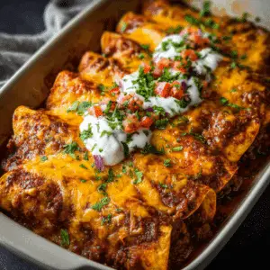 Ground Beef Enchiladas