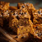 Healthy Pumpkin Oatmeal Bars