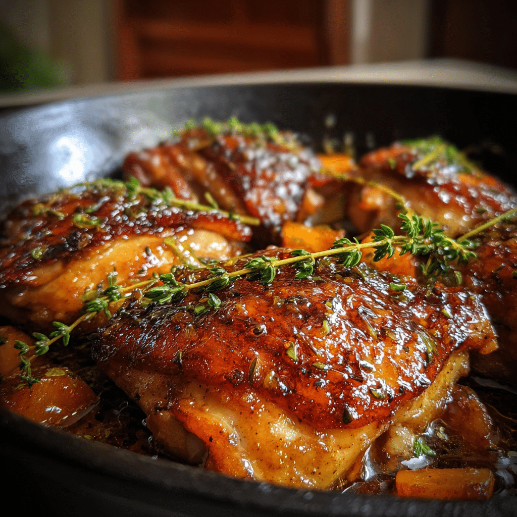 Honey Glazed Chicken Skillet