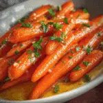 Maple & Brown Sugar Glazed Carrots