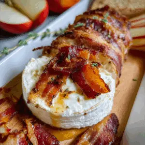 Million Dollar Bacon Goat Cheese Appetizer Log