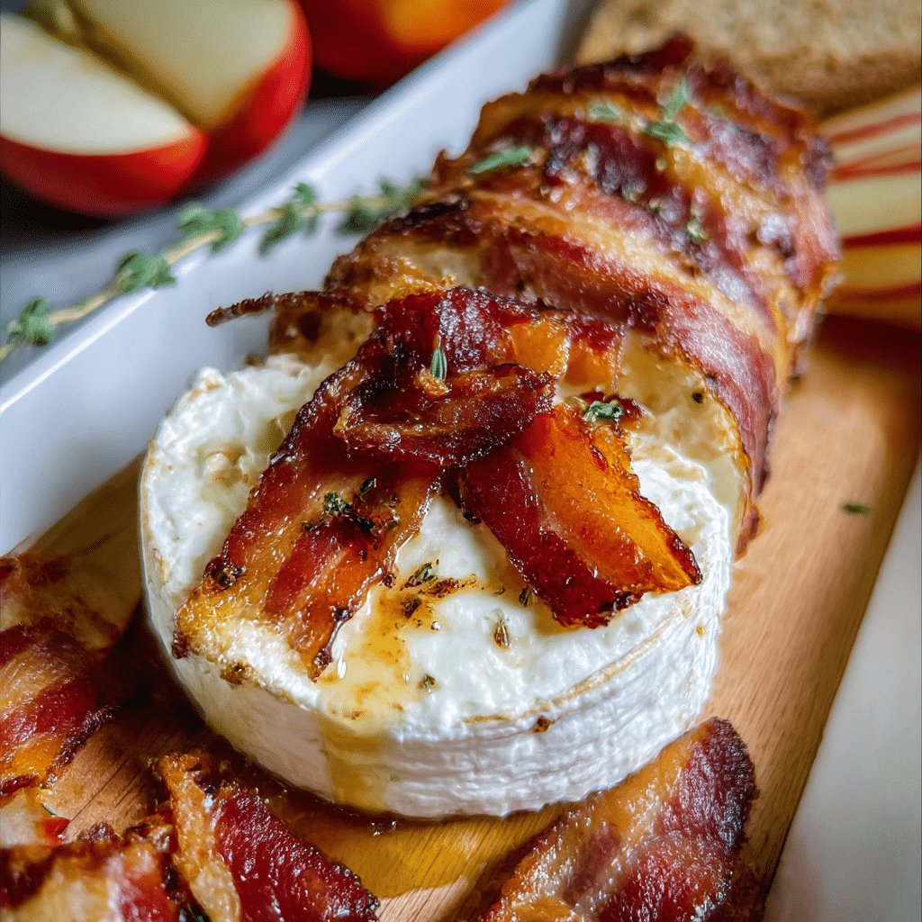 Million Dollar Bacon Goat Cheese Appetizer Log